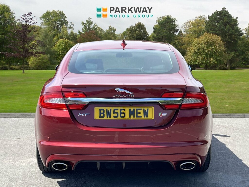 Jaguar XF D V6 S Portfolio Red #5