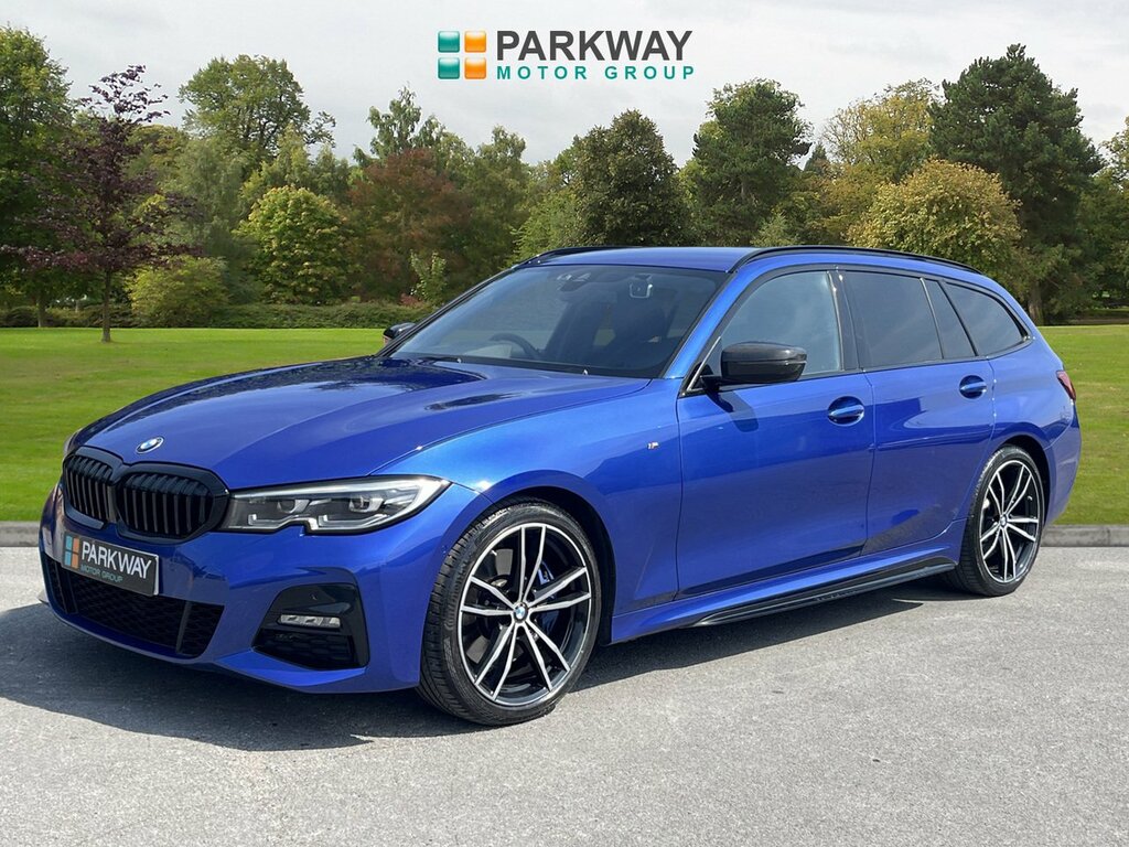 BMW 3 Series Estate OV20OHU Blue #3