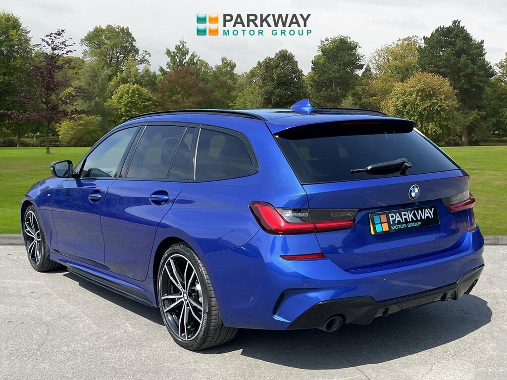 BMW 3 Series Estate OV20OHU Blue #6