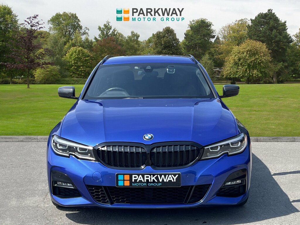 BMW 3 Series Estate OV20OHU Blue #2