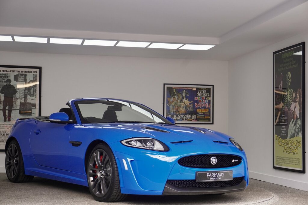 Jaguar XKR-S 5.0 V8 Convertible Blue
