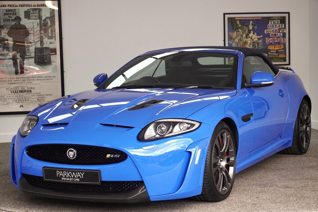 Jaguar XKR-S 5.0 V8 Convertible Blue #3
