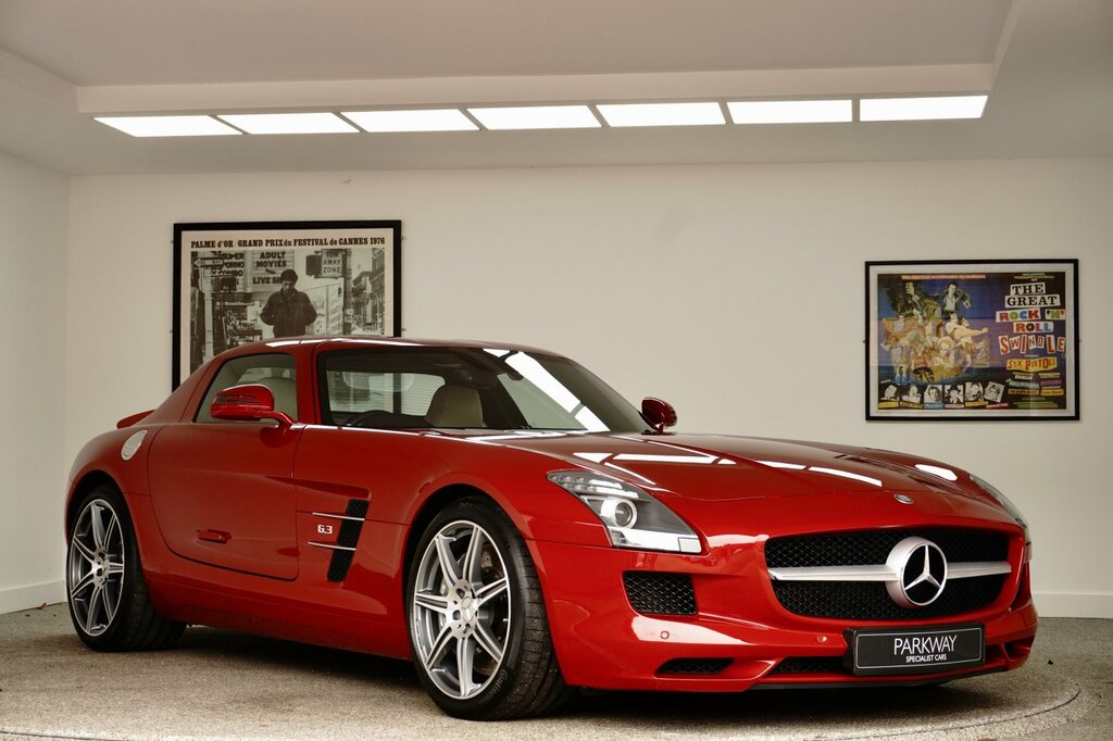Mercedes-Benz SLS 6.3 V8 Gullwing Blue #4