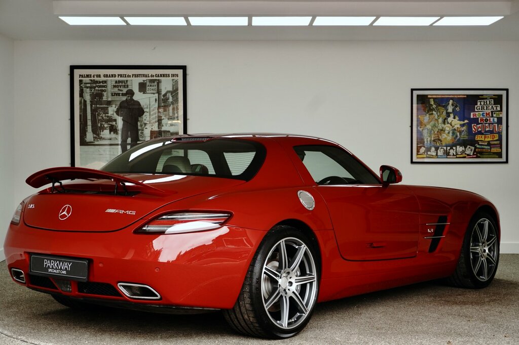 Mercedes-Benz SLS 6.3 V8 Gullwing Blue #5