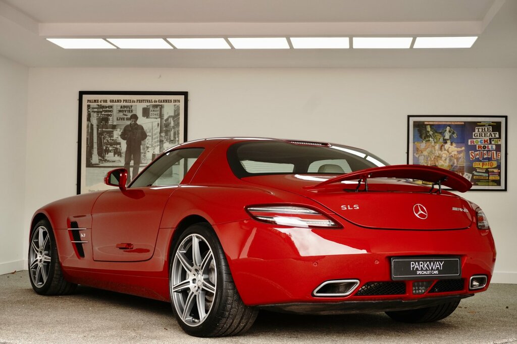 Mercedes-Benz SLS 6.3 V8 Gullwing Blue #2