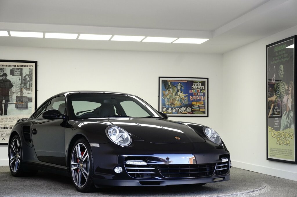 Porsche 911 3.6 Turbo Cpe Black #6