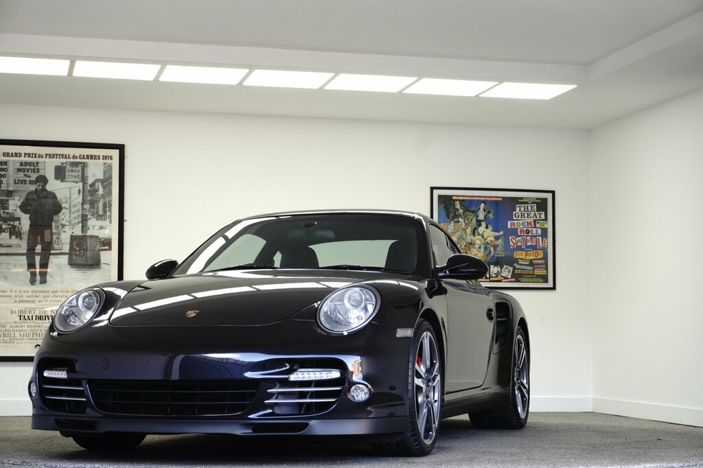 Porsche 911 3.6 Turbo Cpe Black #5