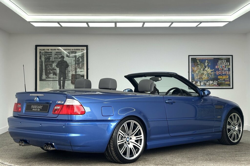 BMW M3 E46 3.2 Convertible Blue #4