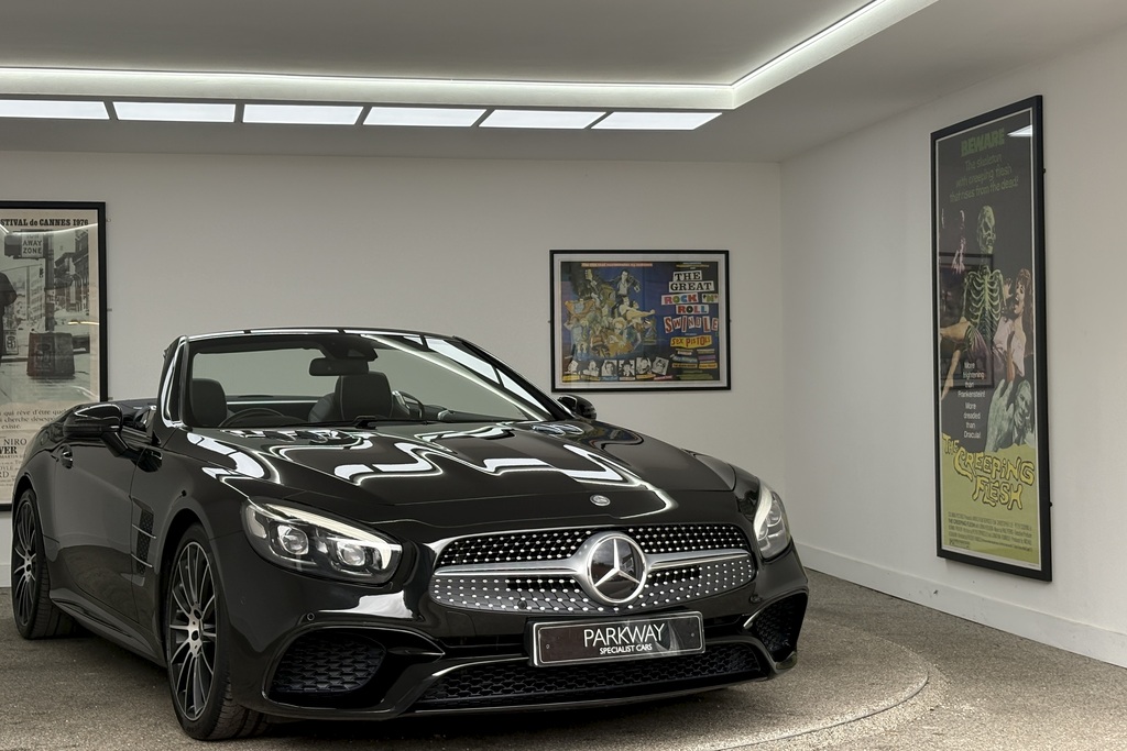 Mercedes-Benz SL Class V6 Amg Line Roadster Black
