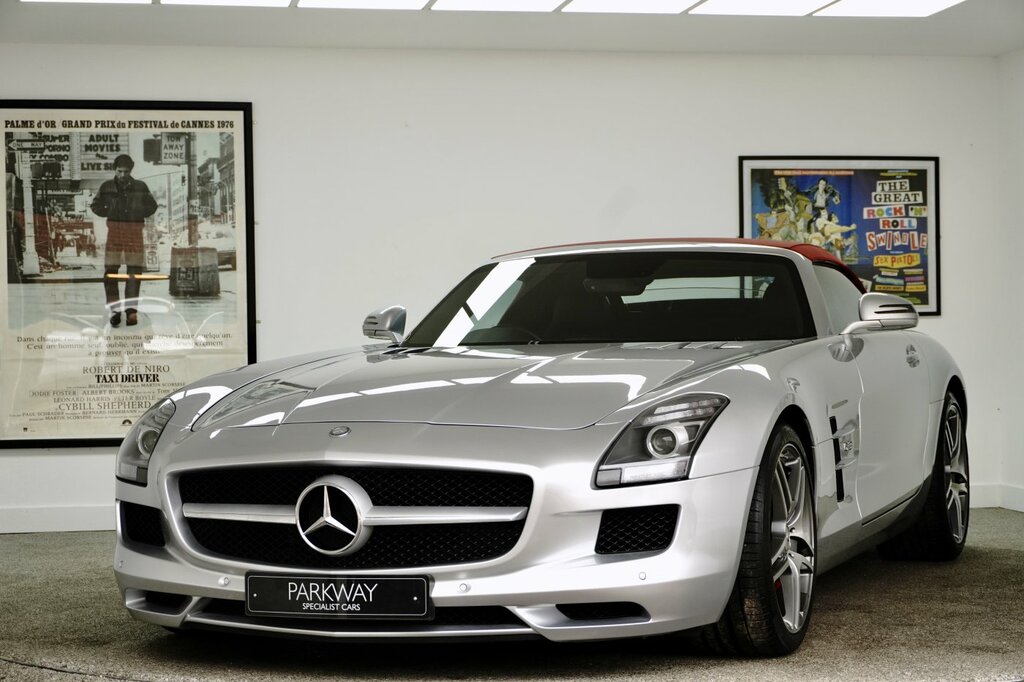 Mercedes-Benz SLS 6.3 Roadster Silver #5