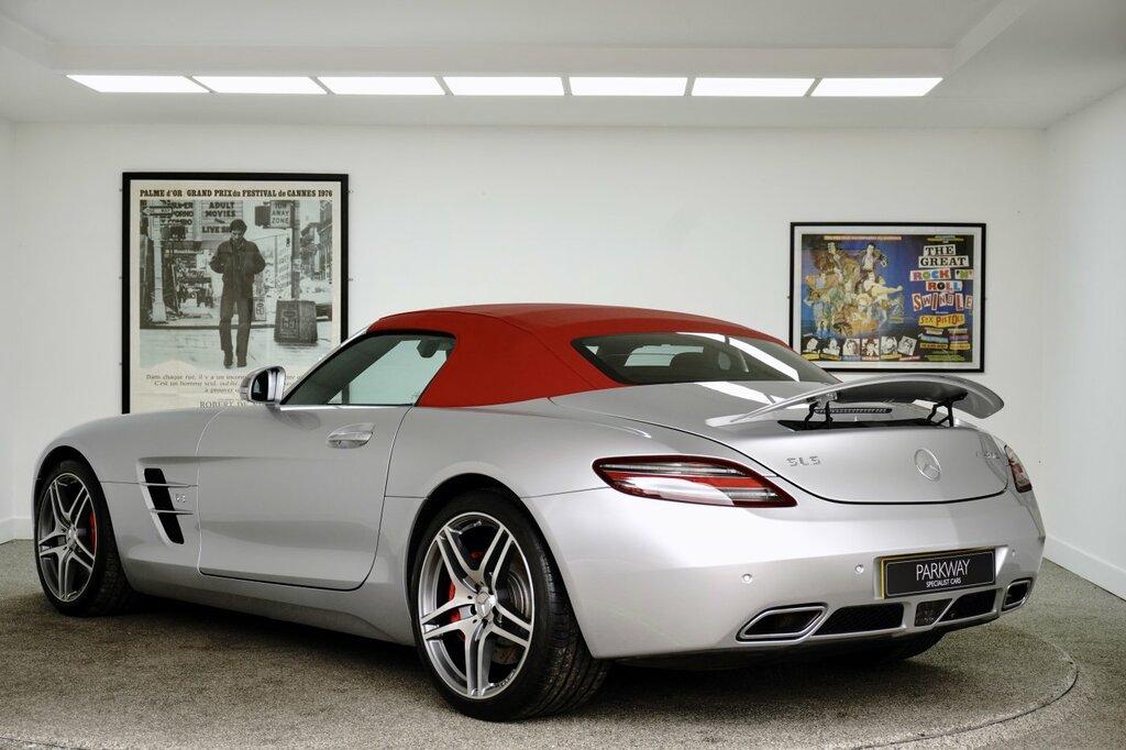 Mercedes-Benz SLS 6.3 Roadster Silver #6
