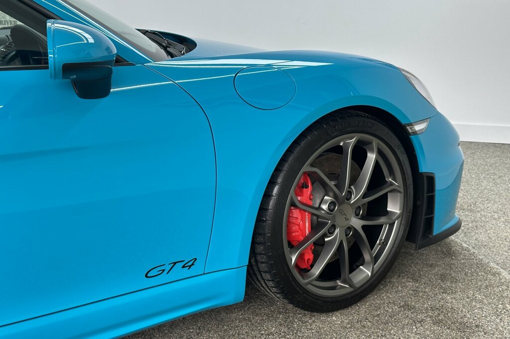Porsche Cayman 718 Gt4 Coupe Blue #2