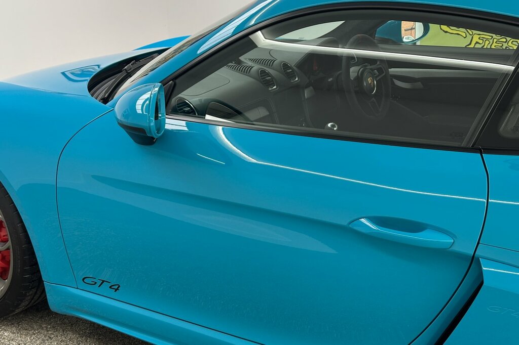Porsche Cayman 718 Gt4 Coupe Blue #6