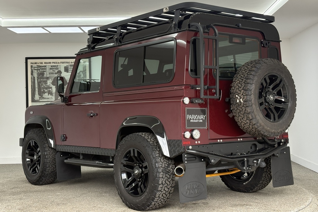 Land Rover Defender 90 2.2 Tdci Urban Red #4