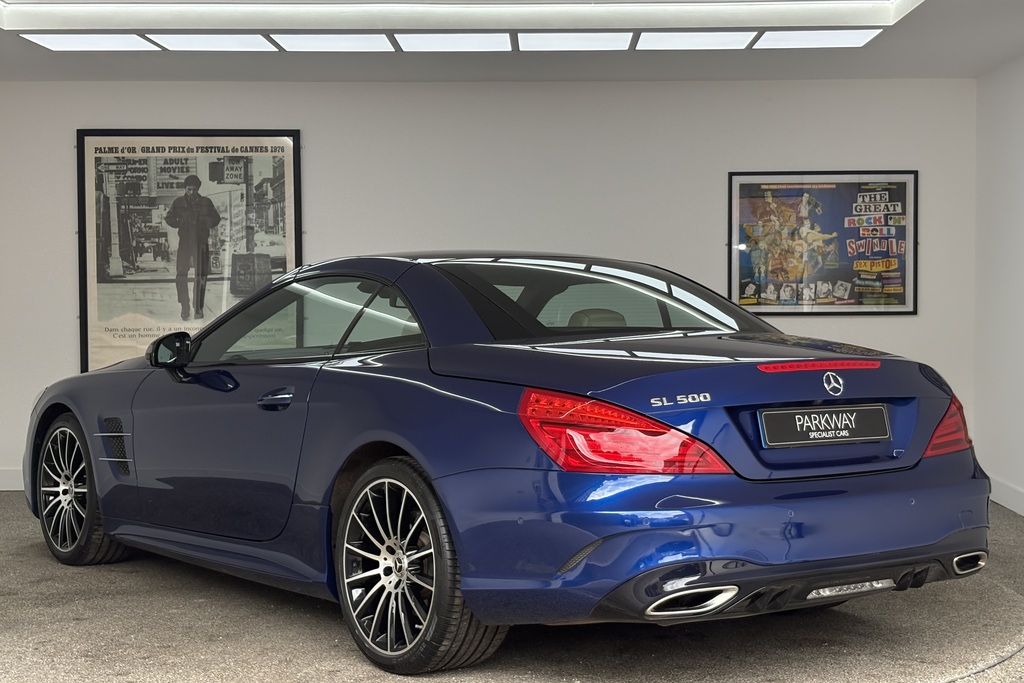 Mercedes-Benz SL Class V8 Amg Convertible Blue #5