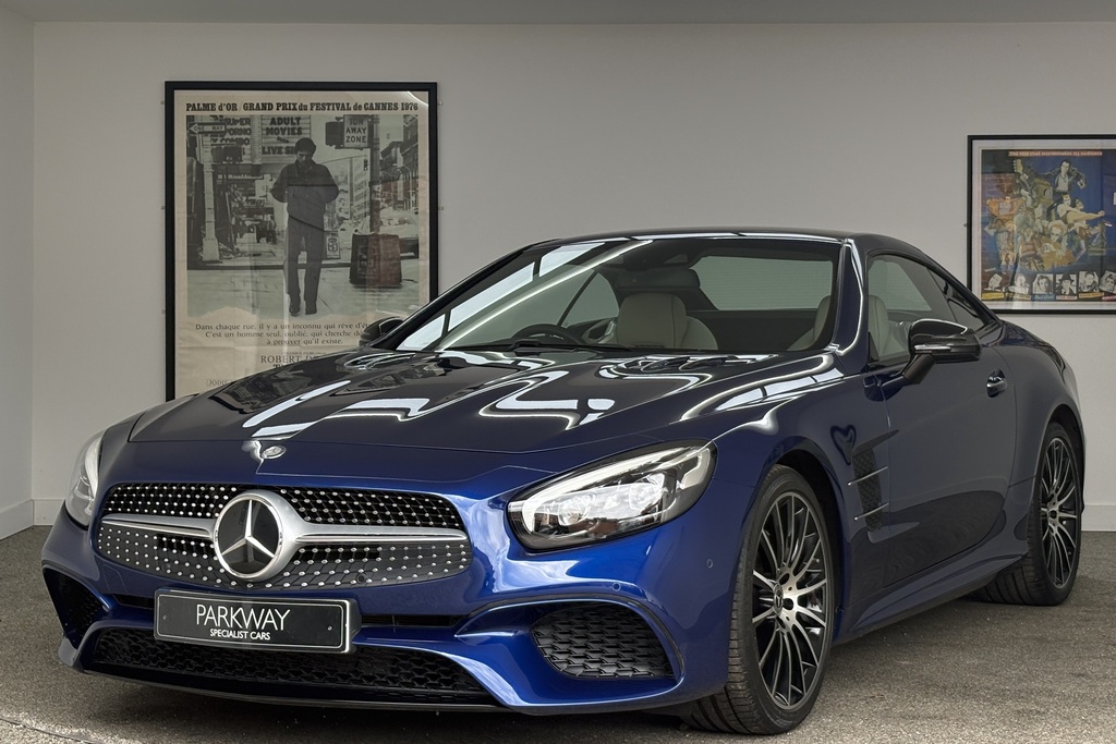 Mercedes-Benz SL Class V8 Amg Convertible Blue #2