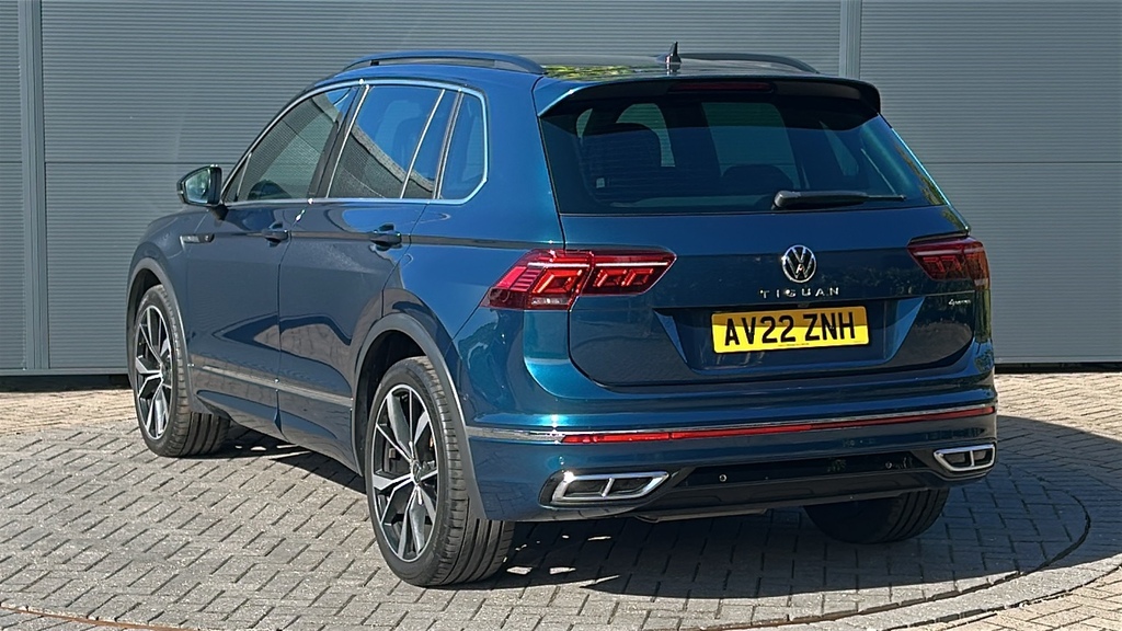Volkswagen Tiguan 2.0 Tdi 200 4Motion R-line Dsg 0 Ps Blue #3