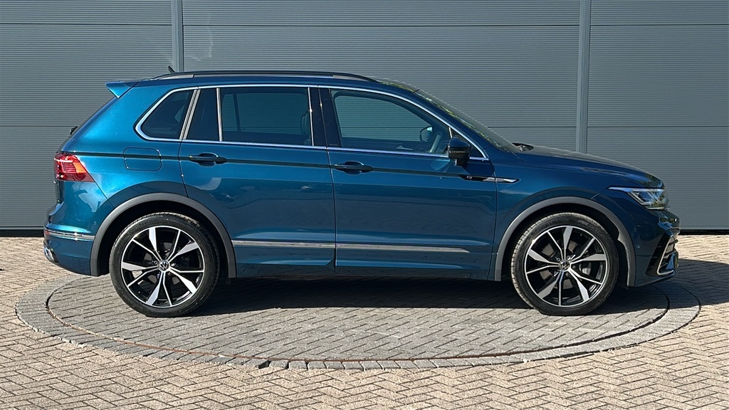 Volkswagen Tiguan 2.0 Tdi 200 4Motion R-line Dsg 0 Ps Blue #4