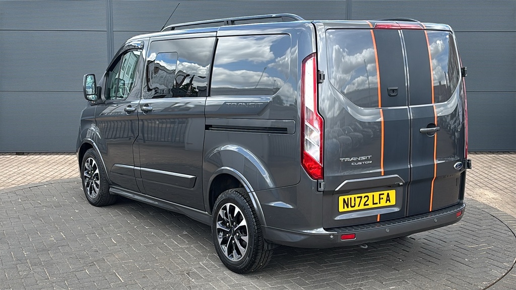 Ford Transit Custom 2.0 Ecoblue 170Ps Low Roof Dcab Sport Van 1 Grey #3