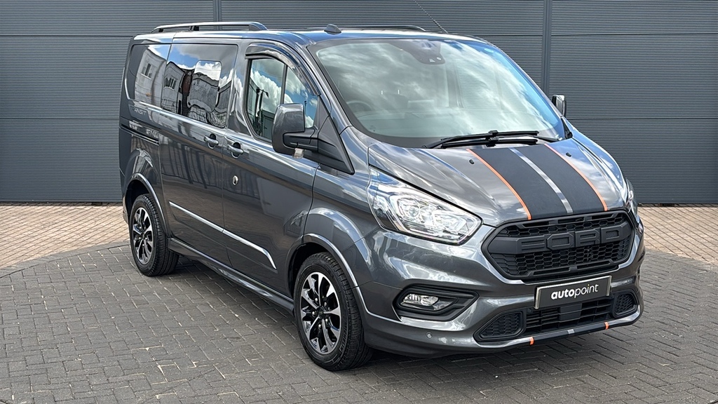 Ford Transit Custom 2.0 Ecoblue 170Ps Low Roof Dcab Sport Van 1 Grey
