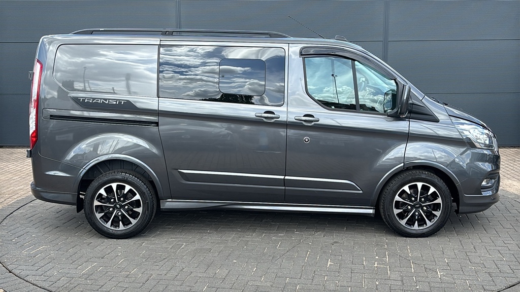 Ford Transit Custom 2.0 Ecoblue 170Ps Low Roof Dcab Sport Van 1 Grey #4
