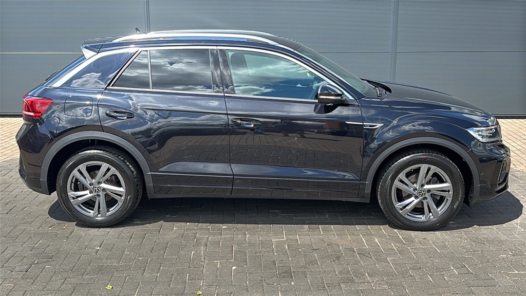Volkswagen T-Roc 1.5 Tsi R-line 150 Ps Black #4
