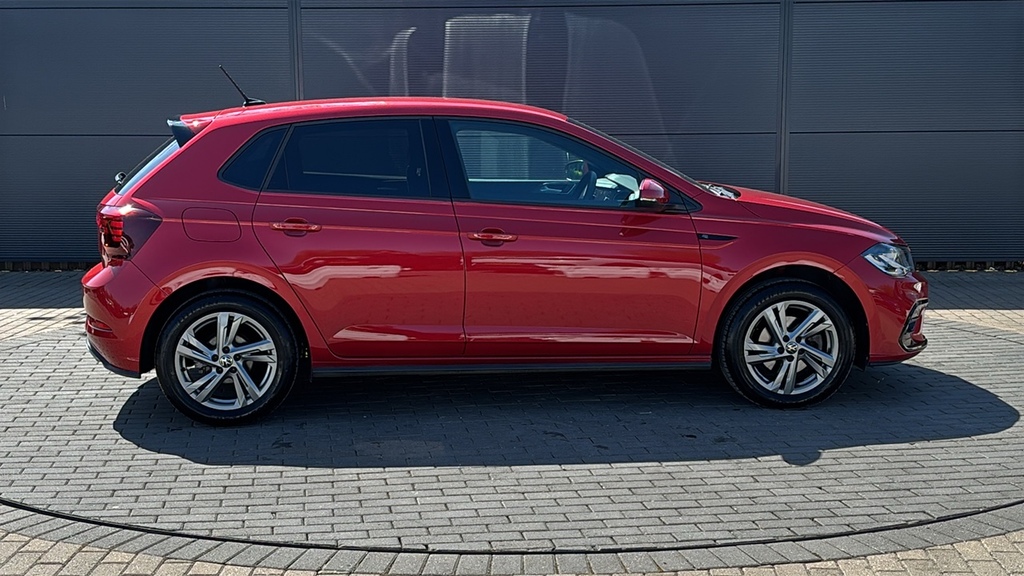 Volkswagen Polo 1.0 Tsi 110 R-line Dsg 0 Ps Red #4