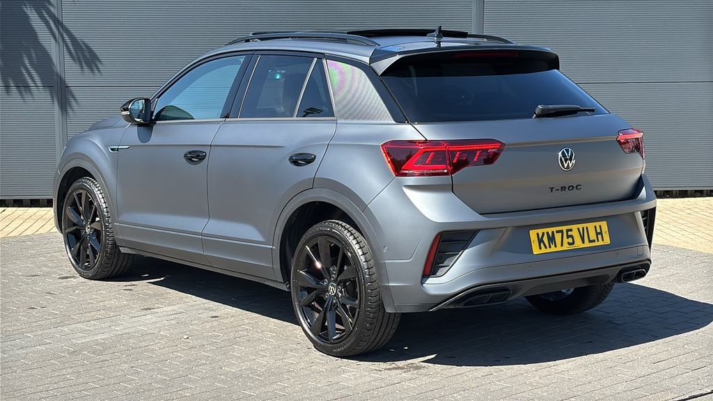 Volkswagen T-Roc 1.5 Tsi Black Edition Plus Dsg 150 Ps KM75VLH Grey #3