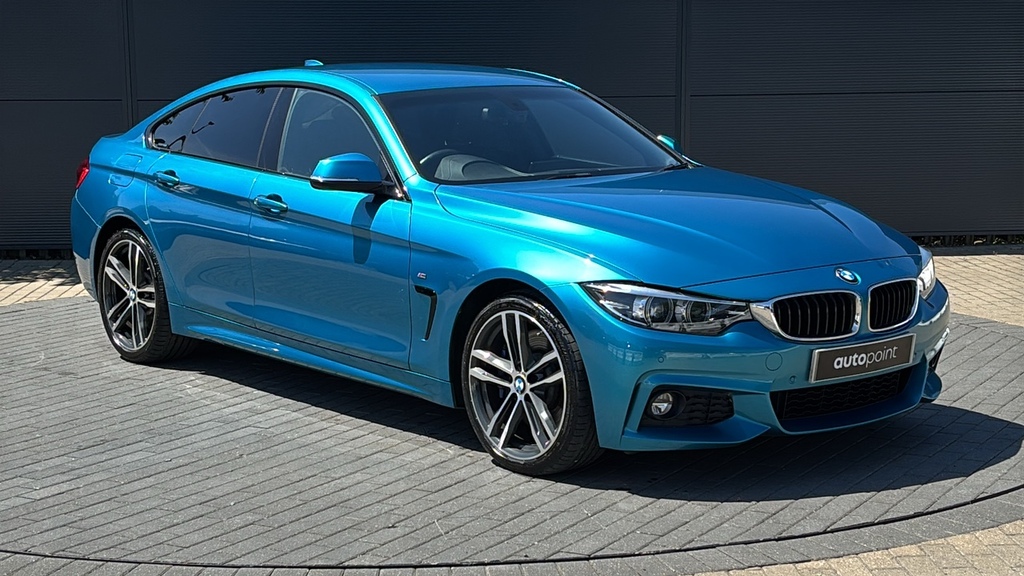 BMW 4 Series 440I M Sport Professional Media 326 Ps Blue