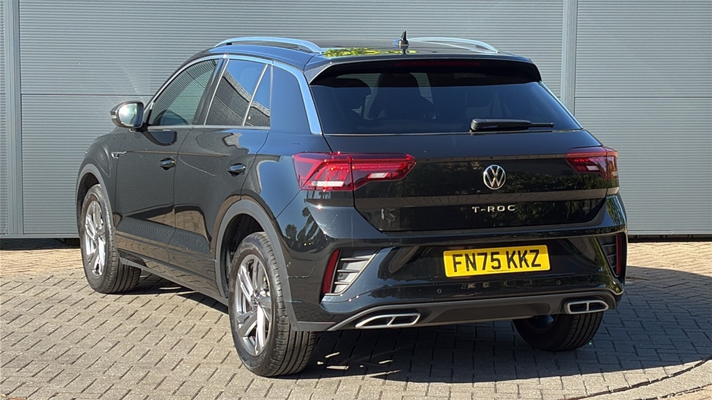 Volkswagen T-Roc 1.5 Tsi R-line Dsg 150 Ps Black #3