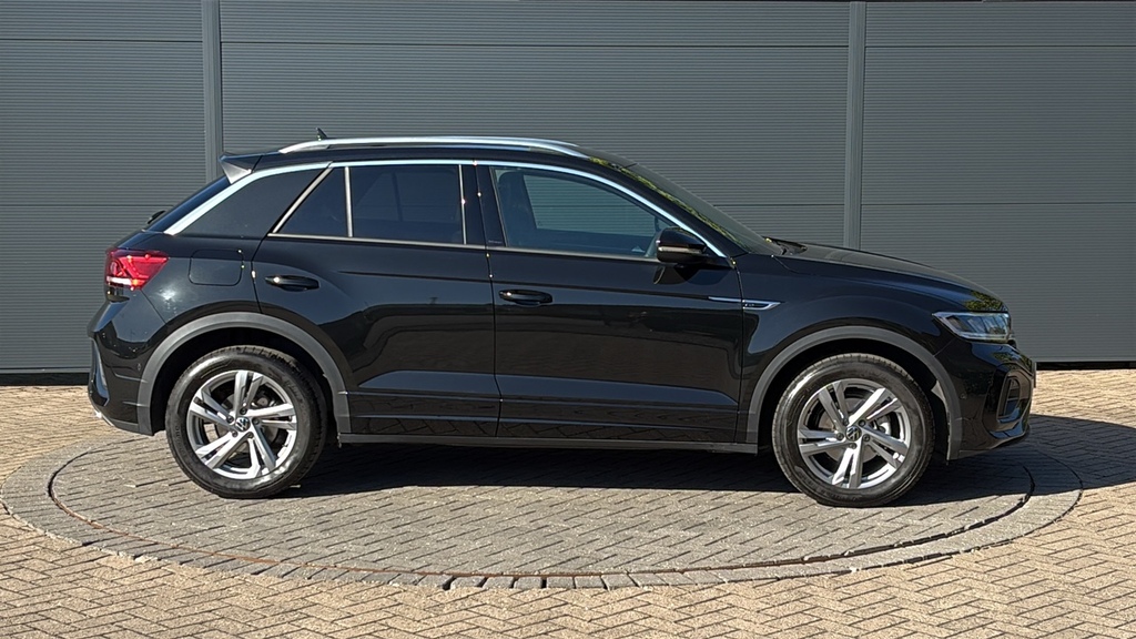 Volkswagen T-Roc 1.5 Tsi R-line Dsg 150 Ps Black #4