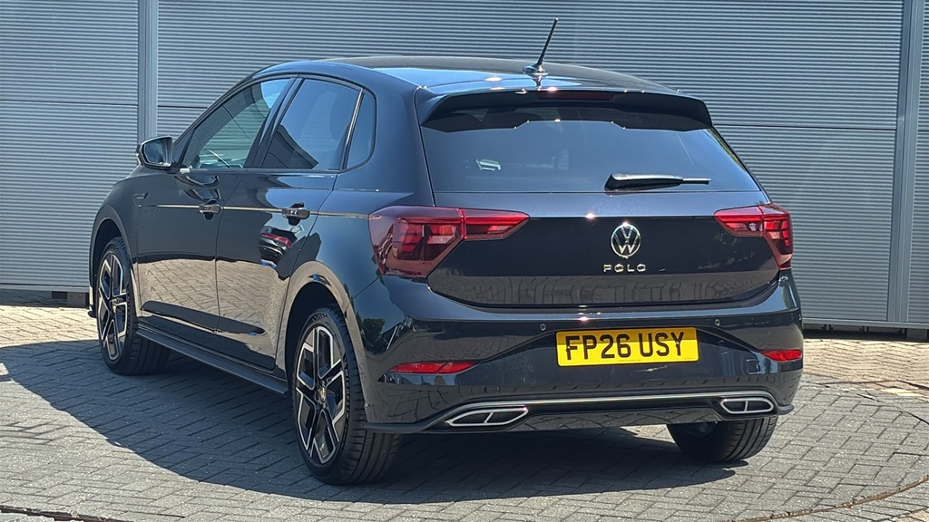 Volkswagen Polo 1.0 Tsi 115 R-line Dsg 0 Ps Black #3