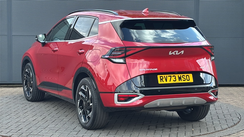 Kia Sportage 1.6T Gdi Isg Gt-line 0 Ps Red #3
