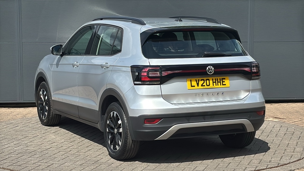 Volkswagen T-Cross 1.0 Tsi Se 0 Ps Silver #3