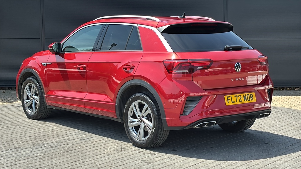 Volkswagen T-Roc 1.5 Tsi Evo R-line Dsg 150 Ps Blue #3