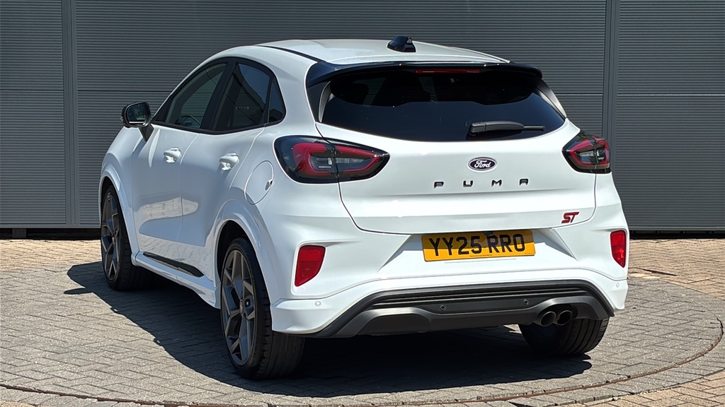 Ford Puma 1.0 Ecoboost Hybrid Mhev St Dct 170 Ps YY25RRO White #3