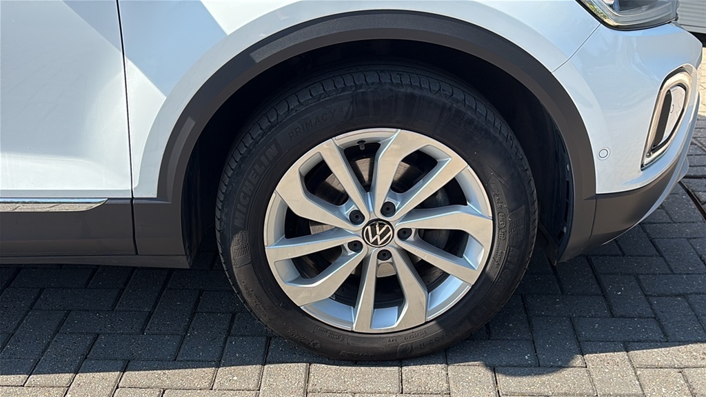 Volkswagen T-Roc 1.5 Tsi Evo Style Dsg 0 Ps White #5