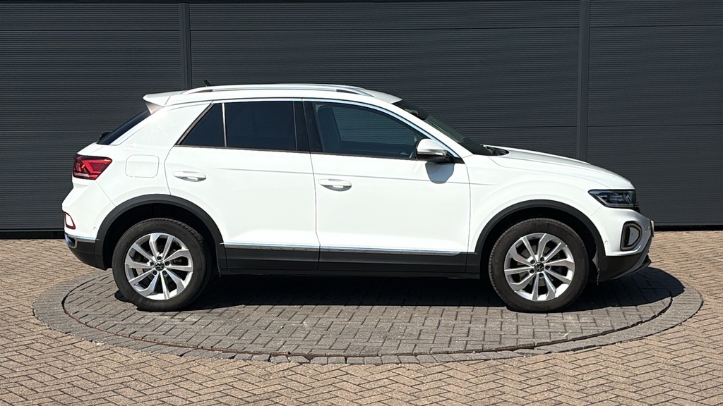Volkswagen T-Roc 1.5 Tsi Evo Style Dsg 0 Ps White #4