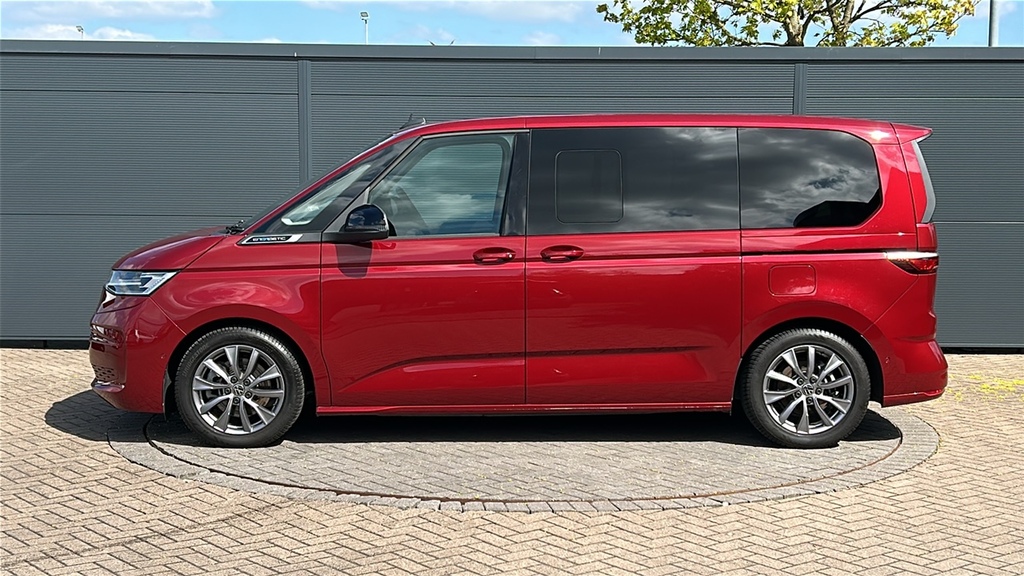 Volkswagen Multivan Mpv Black #12