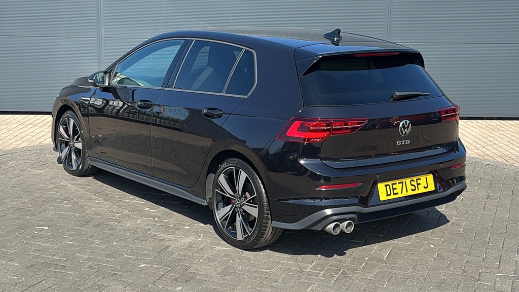 Volkswagen Golf 2.0 Tdi 200 Gtd Dsg 200 Ps DE71SFJ Black #3