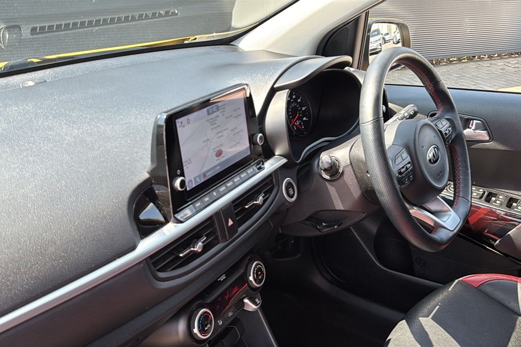 Kia Picanto 1.0T Gdi Gt-line S 4 Seats 0 Ps AG21BJK Yellow #2