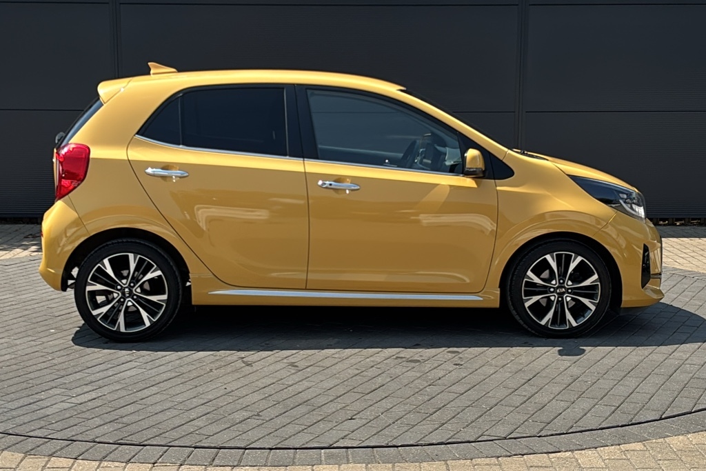 Kia Picanto 1.0T Gdi Gt-line S 4 Seats 0 Ps AG21BJK Yellow #4