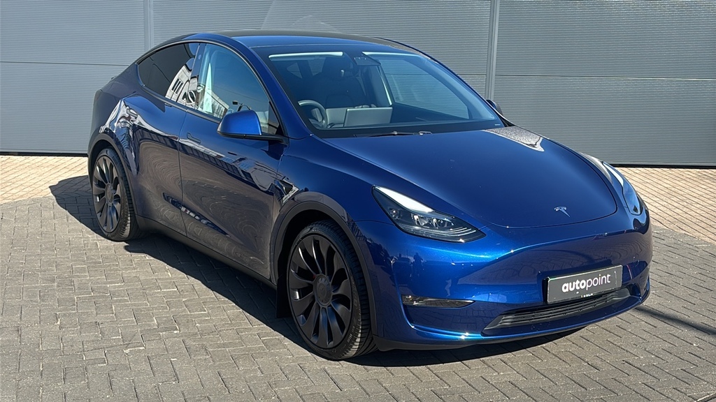 Tesla Model Y Performance Awd 426 Ps Blue