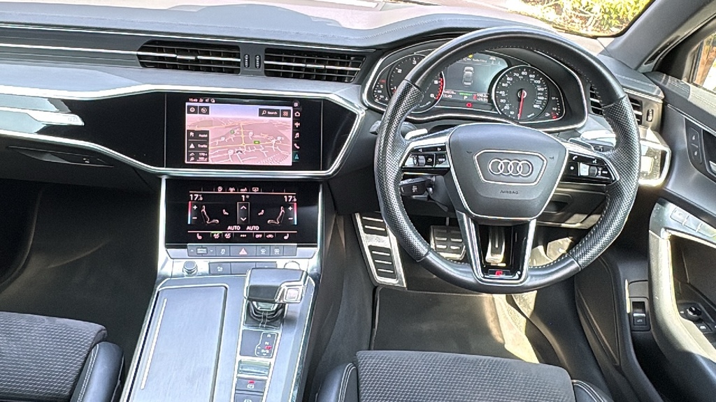 Audi A6 S Line Black #10