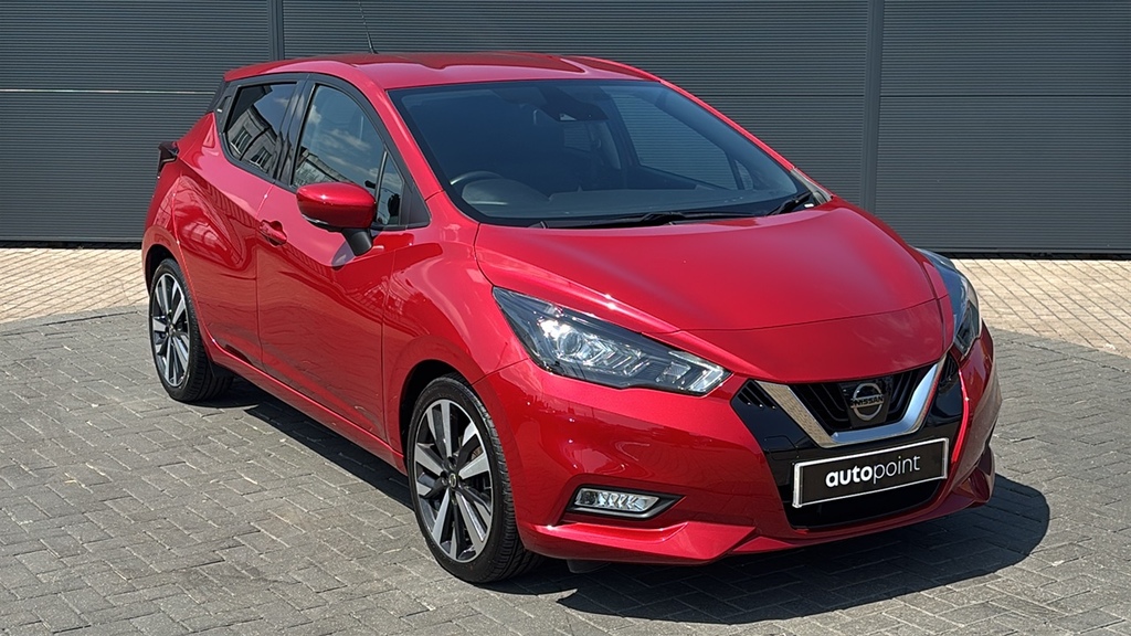 Nissan Micra 1.0 Ig-t 92 Tekna 92 Ps LT71AXH Red