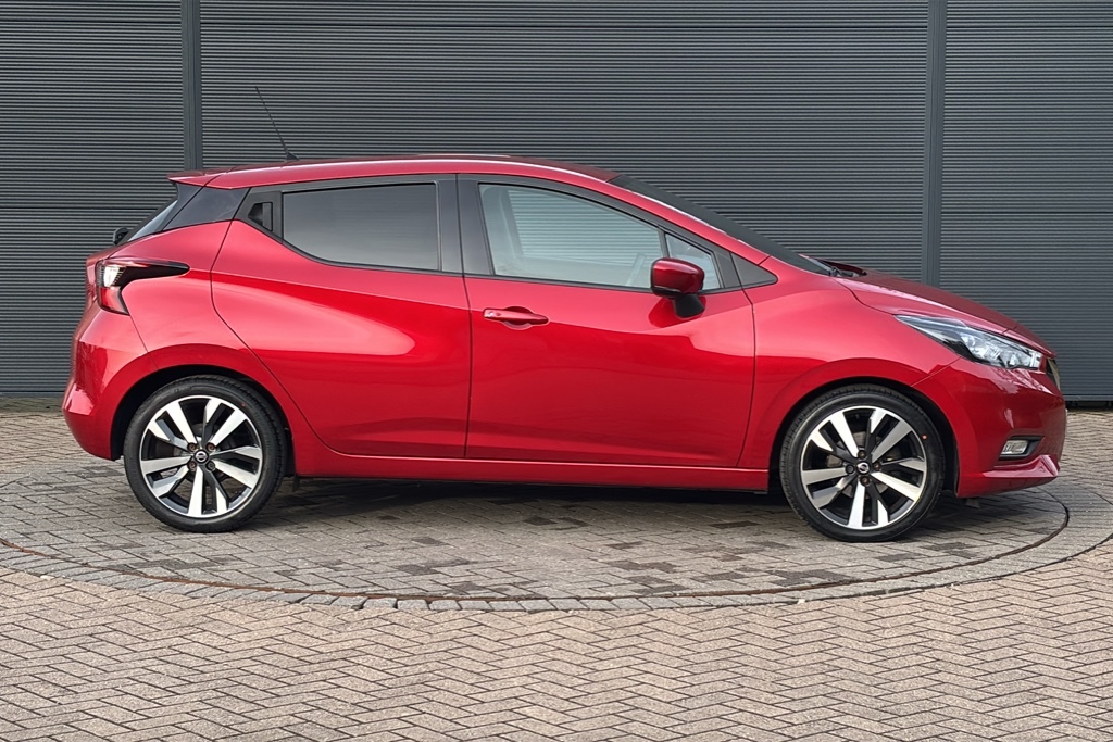 Nissan Micra 1.0 Ig-t 92 Tekna 92 Ps Red #4