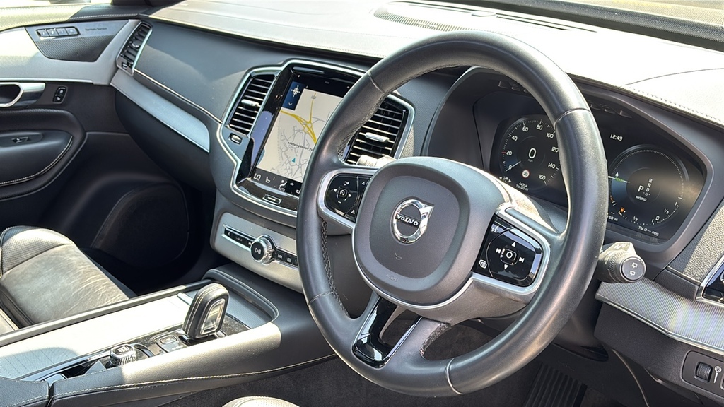 Volvo XC90 2.0 T8 Recharge Phev R Design Awd 390 Ps Grey #6
