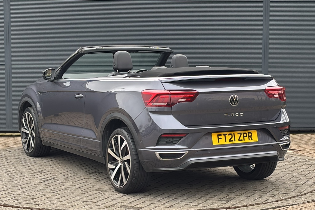 Volkswagen T-Roc 1.5 Tsi R-line Dsg 0 Ps Grey #3