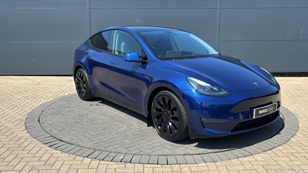 Tesla Model Y Performance Awd 426 Ps Blue