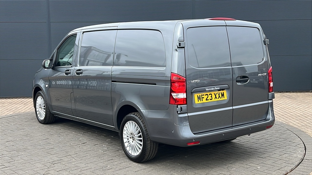 Mercedes-Benz Vito 119Cdi Premium Van 9G-tronic 190 Ps Grey #3